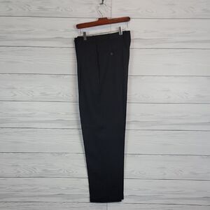 JB Britches Tailored For Nordstrom Mens Wool Dress Pants - Black Size 33X32